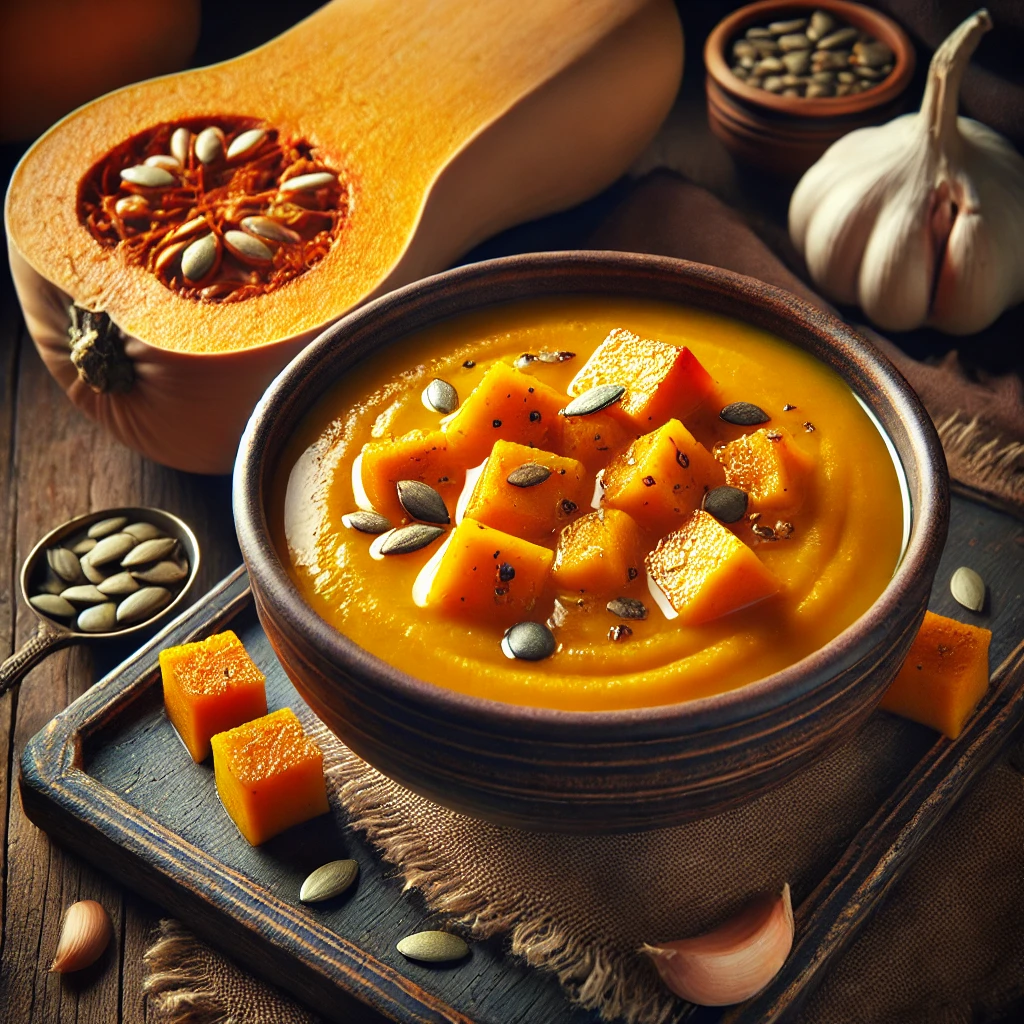 Soupe de Butternut Rôtie