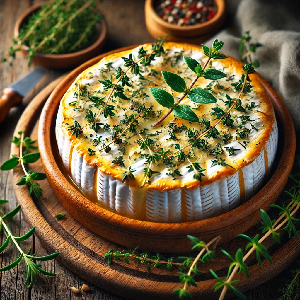 une recette classique de camembert au four