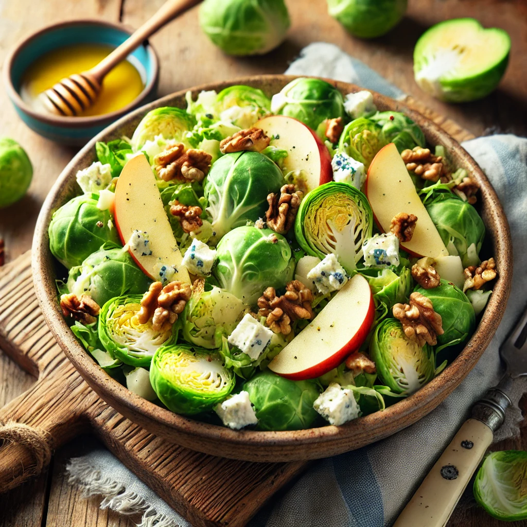 Salade de Choux de Bruxelles Crus