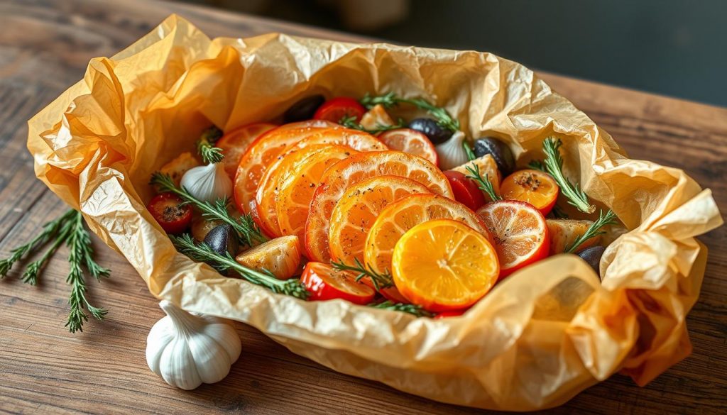 Papillote de Potimarron