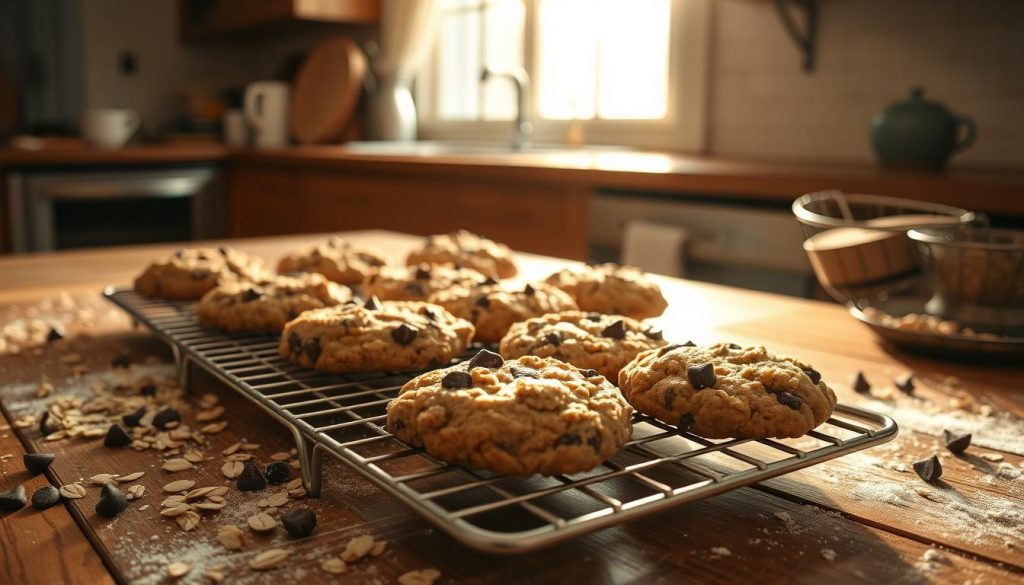 astuce cookies moelleux flocons d'avoine