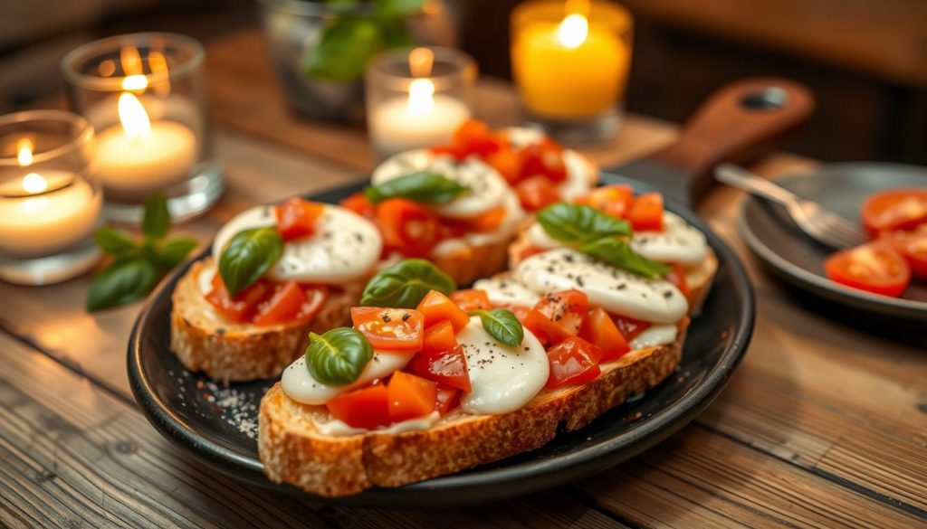 bruschetta chaude