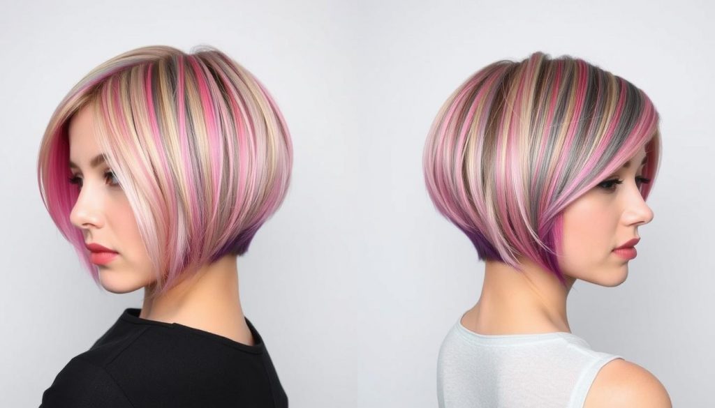 coloration coupe courte