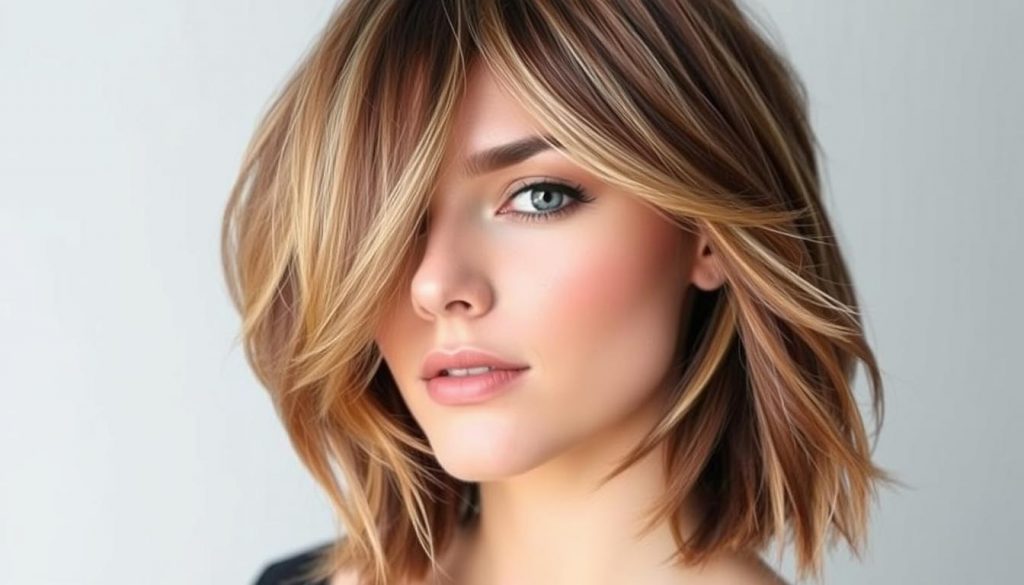 coupe cheveux mi long femme