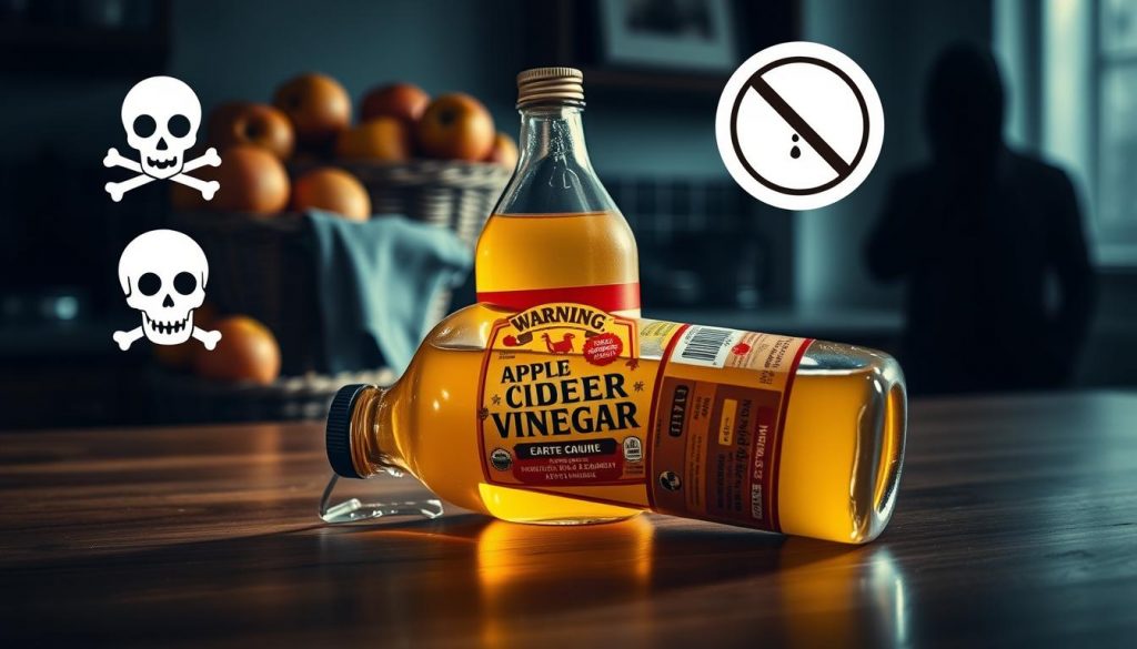 dangers vinaigre de cidre