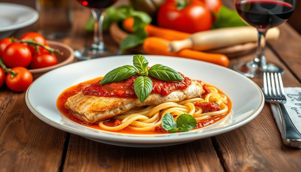 escalope milanaise sauce tomate