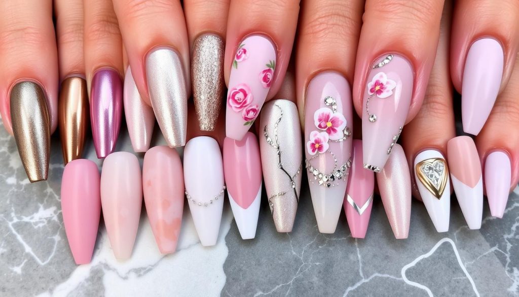 faux ongles en amande