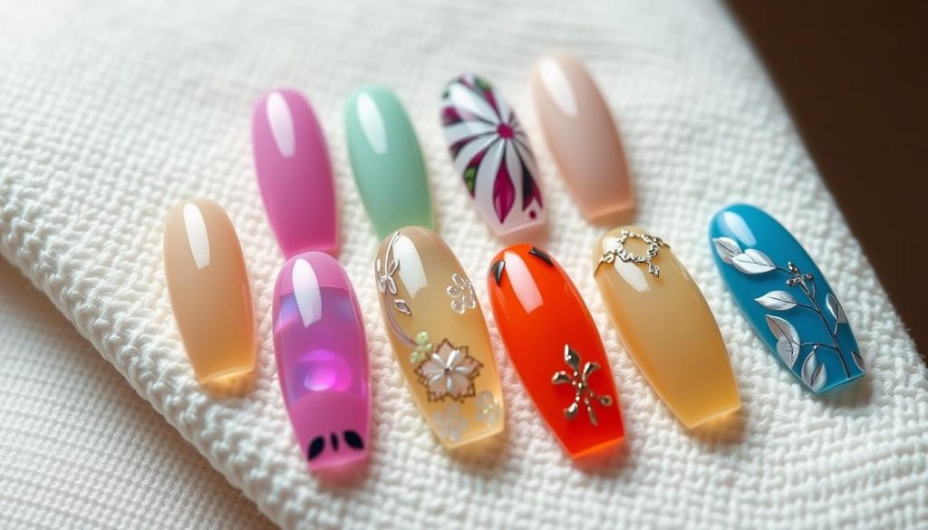 pose d'ongles en gel