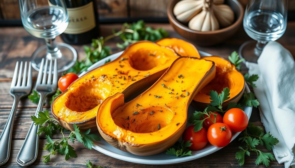 recette butternut au four base