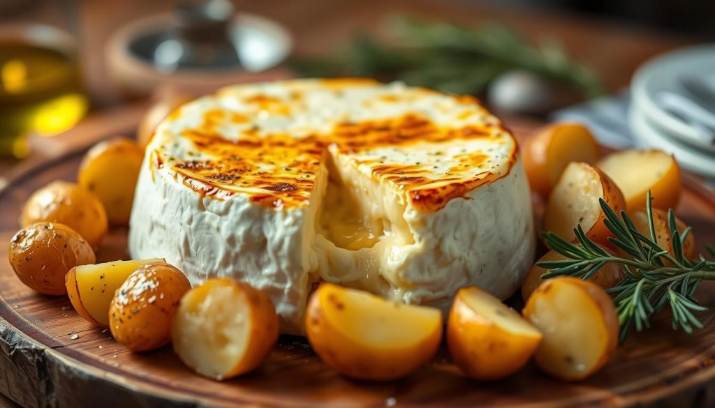 recette camembert au four avec pomme de terre