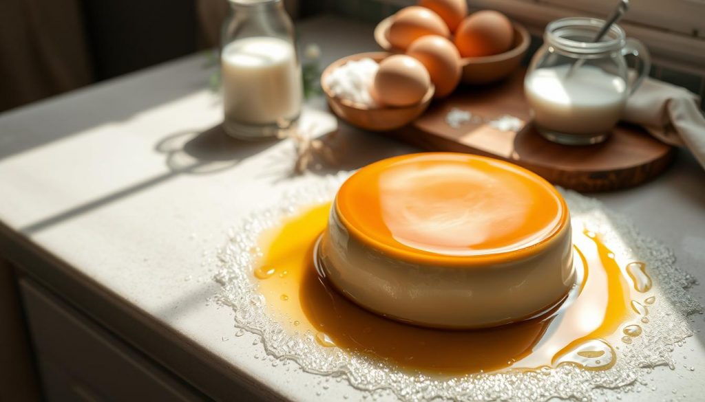 refroidissement flan patissier