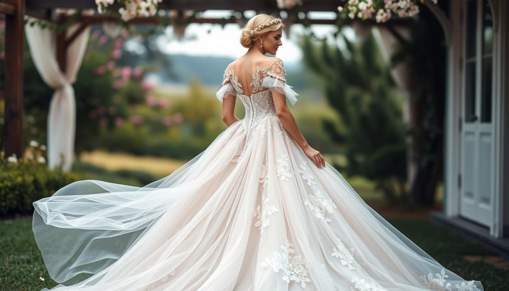 robe de mariée féerique