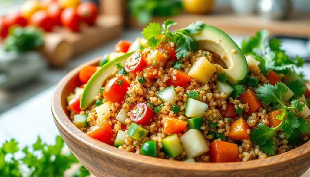 salade quinoa avocat