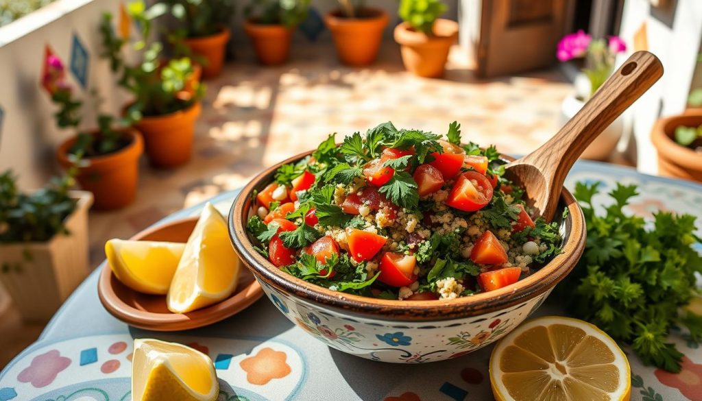 taboulé recette méditerranéenne