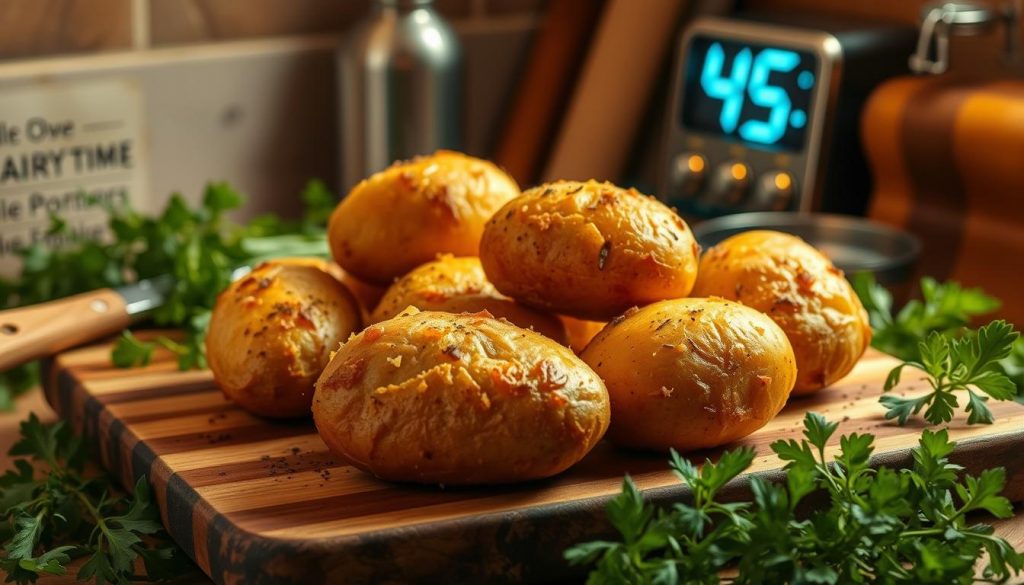 temps de cuisson des pommes de terre au four