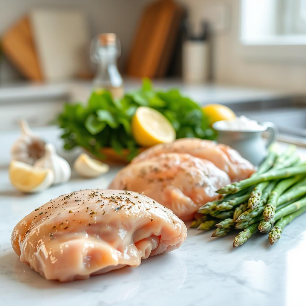 air-fryer chicken thighs and asparagus ingredients air-fryer chicken thighs and asparagus ingredients