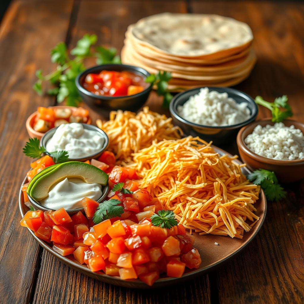 fajita accompaniments fajita accompaniments